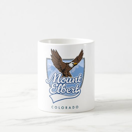 エルバート山トラベルパッチ コーヒーマグカップ (中央)