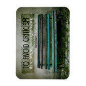 エルバート感動的・うらなり引用文「批判」 マグネット (縦)