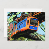 エルバーフェルトのヴィッパータル・シュヴェバーン ポストカード (正面/裏面)