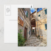 エルバ島 – マルシアナの旧市街 ポストカード (正面/裏面)