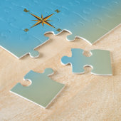 エルバ・イタリア地図と旅行のポスター ジグソーパズル (側面)