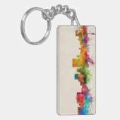 エルパソテキサス州のスカイラインの都市景観 キーホルダー (正面左)