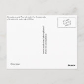 エルパソテキサス州はがき ポストカード (裏面)