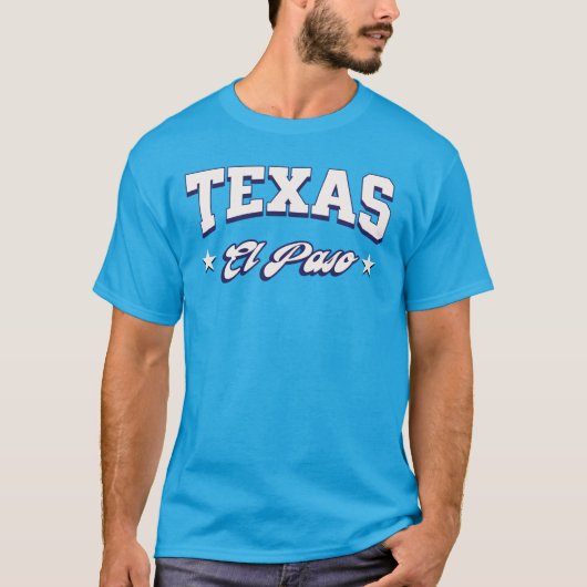 エルパソテキサス州シャツ Tシャツ (正面)