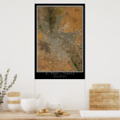 エルパソテキサス州ジュアレスチワフアメキシコサテライト ポスター (キッチン)