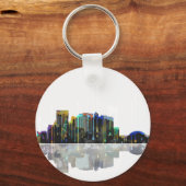 エルパソテキサス州スカイライン キーホルダー (正面)