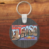 エルパソテキサス州 キーホルダー (正面)