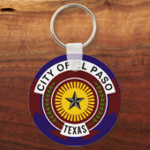 エルパソ国旗 キーホルダー (正面)