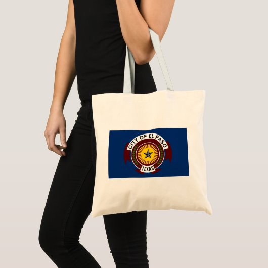 エルパソ市国旗(テキサス州) トートバッグ (正面(商品))