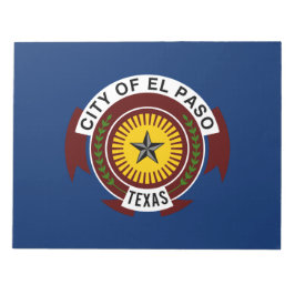 エルパソ市国旗(テキサス州) ノートパッド