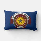 エルパソ市国旗(テキサス州) ランバークッション (裏面)