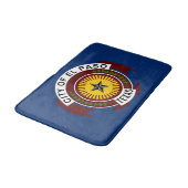 エルパソ市旗テキサス州バスルーム バスマット (アングル)