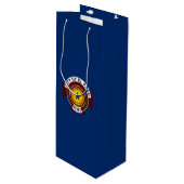 エルパソ市旗テキサス州ワイン抱き枕 ワインギフトバッグ (正面アングル)