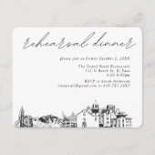 エルパソ結婚リハエレガントーサルディナー エンクロージャーカード (正面)