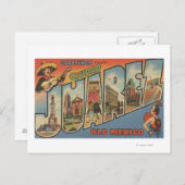 エルパソ，テキサス州 – シウダジュアレス ポストカード (正面/裏面)