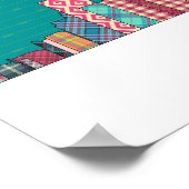 エルパソ、テキサス州・スカイライン ポスター (角)