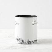 エルパソ 結婚式 シンプル オーダーメイド マグカップ (中央)