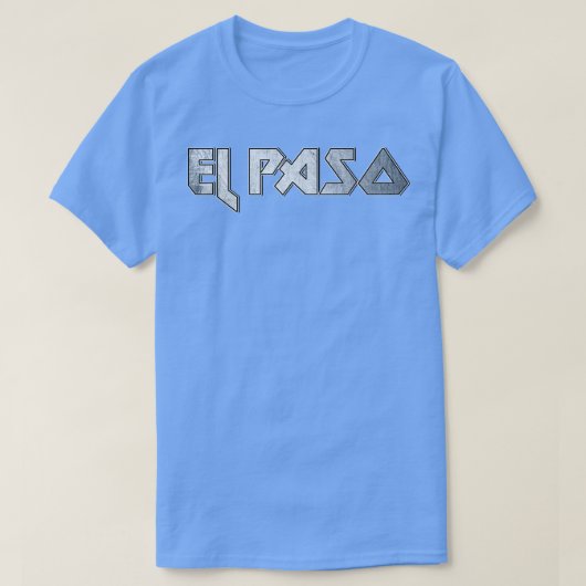 エルパソTX Tシャツ (デザイン正面)