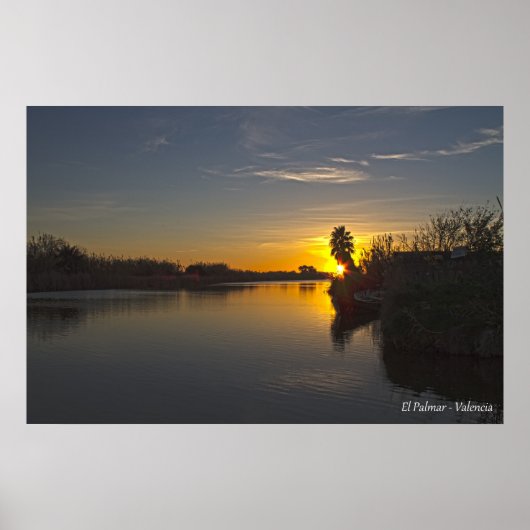 エルパルマールバレンシアエスパニャアルブフェラ ポスター (正面)