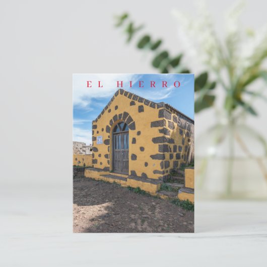 エルヒエロ小さな教会のビューハガキ ポストカード (スタンド正面)