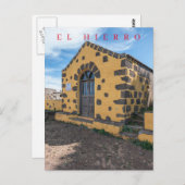 エルヒエロ小さな教会のビューハガキ ポストカード (正面/裏面)