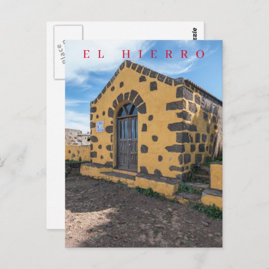 エルヒエロ小さな教会のビューハガキ ポストカード (正面/裏面)