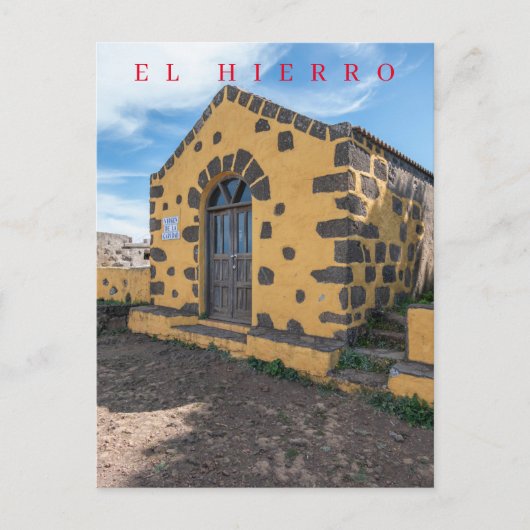 エルヒエロ小さな教会のビューハガキ ポストカード (正面)