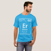 エルビウム要素(白) Tシャツ (正面フル)