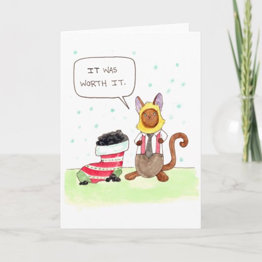 エルビスストッキング シーズンカード (正面)