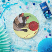 エルビスレッドヤーン紙プレート ペーパープレート (パーティー)