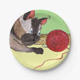 エルビスレッドヤーン紙プレート ペーパープレート