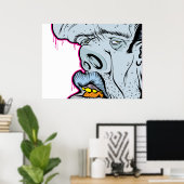 エルビス離れは建物 ポスター (ホームオフィス)