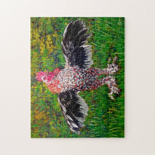 エルビス・ザ・チキン・パズル 11" x 14" ジグソーパズル (縦)
