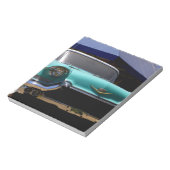 エルビス・プレスリーのグリーンキャデラックへのコンバーチブル ノートパッド (回転)