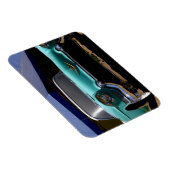 エルビス・プレスリーのグリーンキャデラックへのコンバーチブル マグネット (右側)