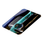 エルビス・プレスリーのグリーンキャデラックへのコンバーチブル マグネット (左側)