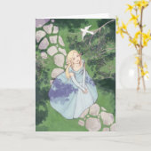 エルビッシュな挨拶 カード (黄色い花)