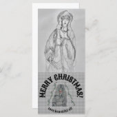 エルビッシュのクリスマスカード (正面/裏面)