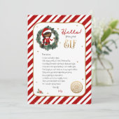 エルフからのウェルカムレター招待状 招待状 (スタンド正面)