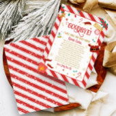 エルフからの別れの手紙 クリスマスカード 招待状