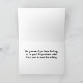 エルフがあなたが悪い子か良い子かチェックしてる カード (内部)