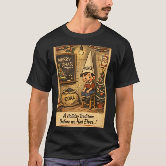 エルフが登場する前のホリデートラディション Tシャツ (正面)