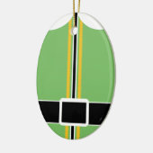 エルフのオーバルオーナメント セラミックオーナメント (左)