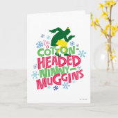 エルフのバディ | コットンヘッドニニーマグジン カード (黄色い花)