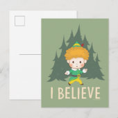 エルフのバディ　信じる シーズンポストカード (正面/裏面)