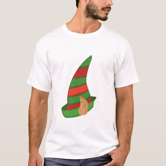 エルフのマッチングファミリークリスマス Tシャツ (正面)