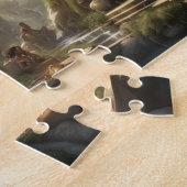 エルフの世界 ジグソーパズル (側面)