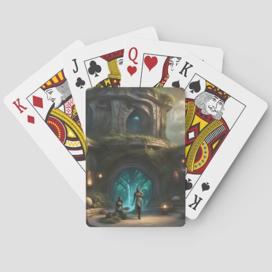 エルフの世界 トランプ (裏面)