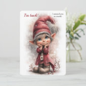 エルフの到着通知 | ノースポールからの特別な贈り物 シーズンカード (スタンド正面)