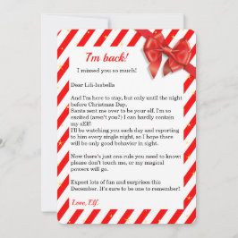 エルフの到着通知 | 北極からの特別な贈り物 シーズンカード